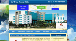 Desktop Screenshot of dlfprimetowerokhla.com